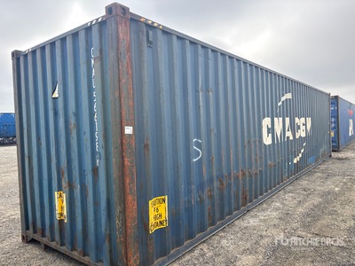 2010 40 ft High Cube Contenedor de almacenamiento