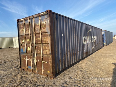 2008 40 ft High Cube Contenedor de almacenamiento