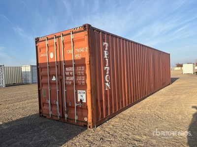 2010 40 ft High Cube Contenedor de almacenamiento