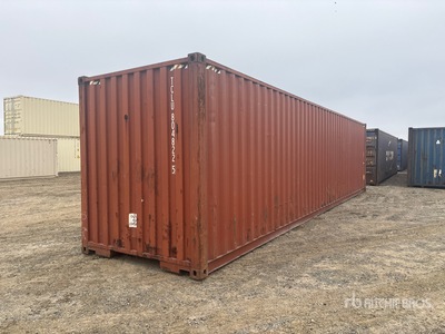 2010 40 ft High Cube Contenedor de almacenamiento