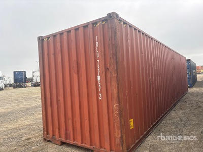 2007 40 ft High Cube Contenedor de almacenamiento
