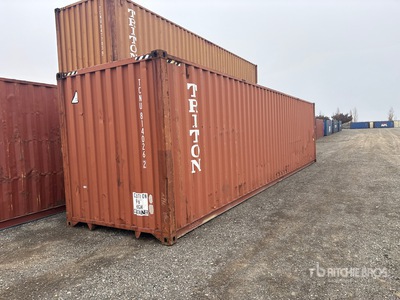 2010 40 ft High Cube Storage Container