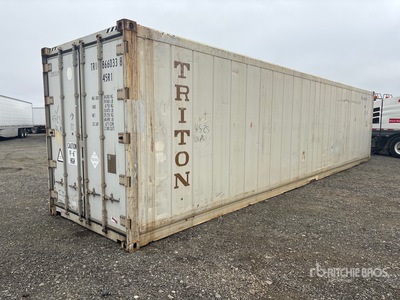 2010 40 ft High Cube Refrigerated Storage Container