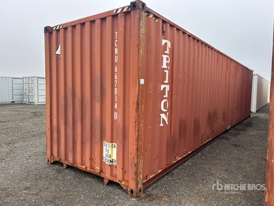 2012 40 ft High Cube Conteneur de stockage