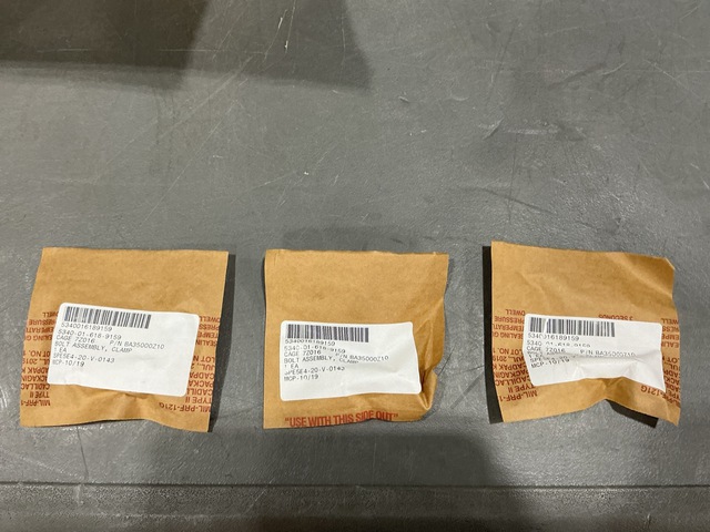 (284) Kampi Components BA35000Z10 Clamp Bolt Assemblies