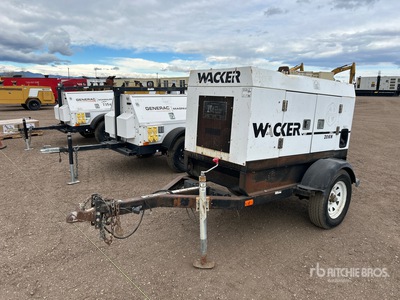 2007 Wacker G-25 19.5 kW Mobile Generador