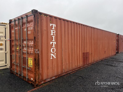 2010 40 ft High Cube Conteneur de stockage