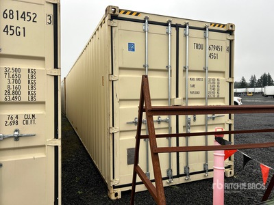 2024 40 ft High Cube حاويات تخزين