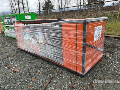 TMG DT4041CF 40 ft x 40 ft Dual Truss Container Shelter (Unused)