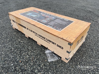 TMG MSC2030F 20 ft x 30 ft Metal Cochera (Unused)