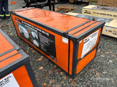 TMG ST2031E 20 ft x 30 ft Arch Wall Peak Ceiling Opslag Gebouw (Unused)