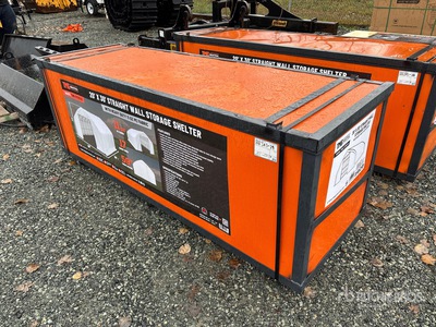 TMG ST2031E 20 ft x 30 ft Arch Wall Peak Ceiling Opslag Gebouw (Unused)