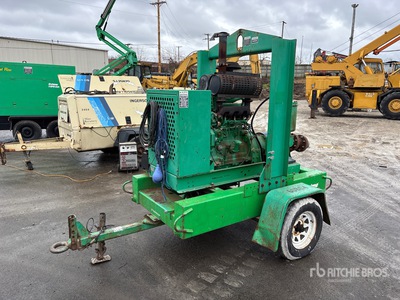 Gorman-Rupp PA4A60-4045D Trailer-Mounted Pompe à eau