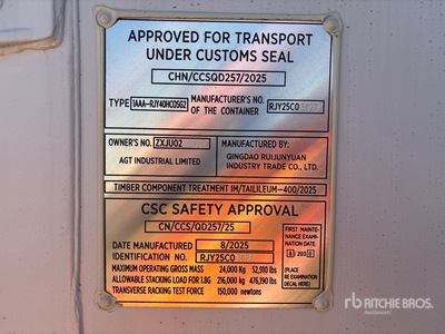 2026 40 ft High Cube Multi-Door Storage Container