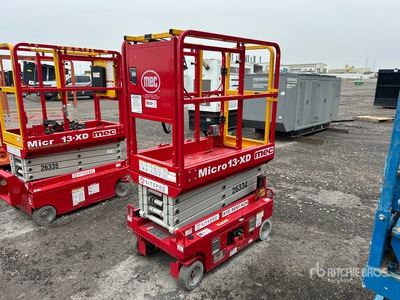 2023 MEC Micro 13-XD Electric Plateforme élévatrice à ciseaux