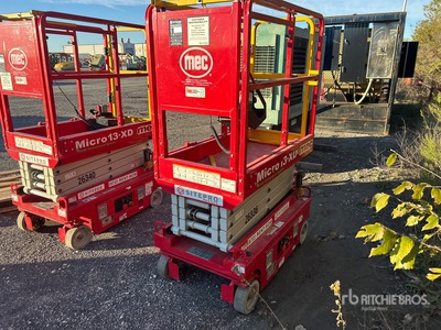 2023 MEC MICRO13XD Electric Scissor Lift