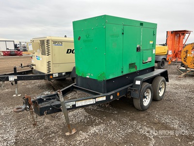 2017 Multiquip DCA45SSIU4F 45 KVA Mobile Mobile Generator Set