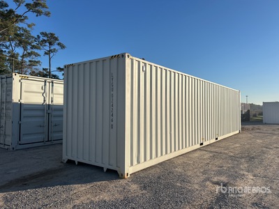 2026 40 ft High Cube Multi-Door Storage Container