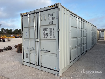 2026 40 ft High Cube Multi-Door Storage Container