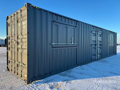 2025 40 ft High Cube Multi-Door Storage Container