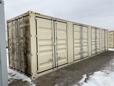 2025 40 ft High Cube Multi-Door Storage Container