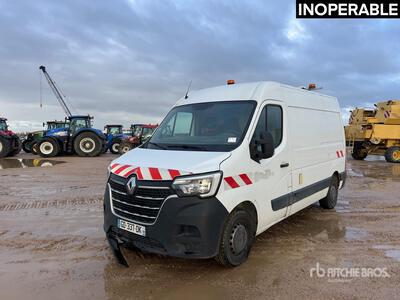 2021 Renault Master Energy DCI150 L2H2 Camion Fourgon Van Truck (Inoperable)