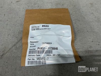 (4) Boeing 145D0113-7 Bearing Locknuts