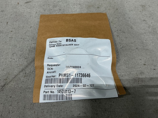 (4) Boeing 145D0113-7 Bearing Locknuts