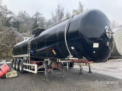 1998 Magyar SR34ESR Tri/A Semi-Remorque Citerne 3 Essieux Trailer cisterna