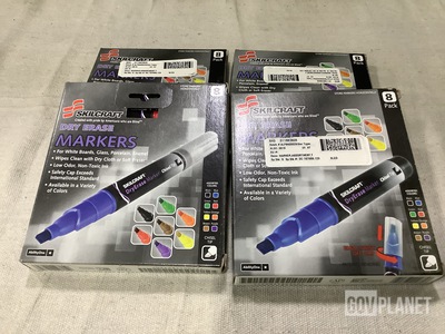 (260) Boxes of Skilcraft Dry Erase Markers