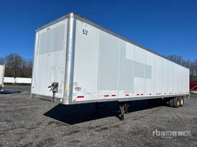 2012 Wabash 53 ft x 102 in T/A Semi-remorque fourgon