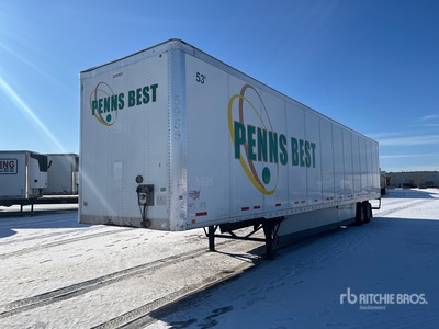 2013 Wabash DVCVHPC 53 ft x 102 in T/A Geschlossene Anhänger