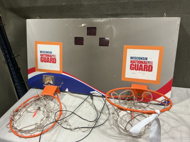 (2) Inflatable Service Basketball Shooting Games