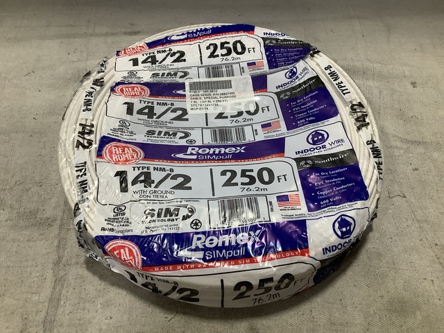 (551) Spools of Romex NM-B Cable