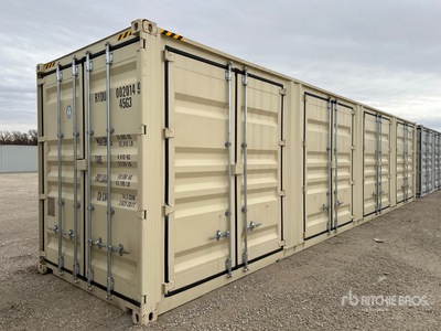 2025 40 Ft High Cube Multi-Door Storage Container (Unused)