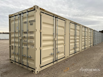2025 40 Ft High Cube Multi-Door Storage Container (Unused)