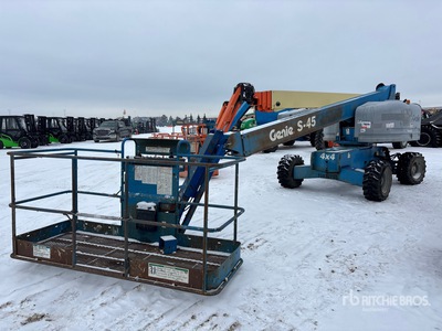 2007 S45 Genie 4WD Diesel Telescopic Boom Lift