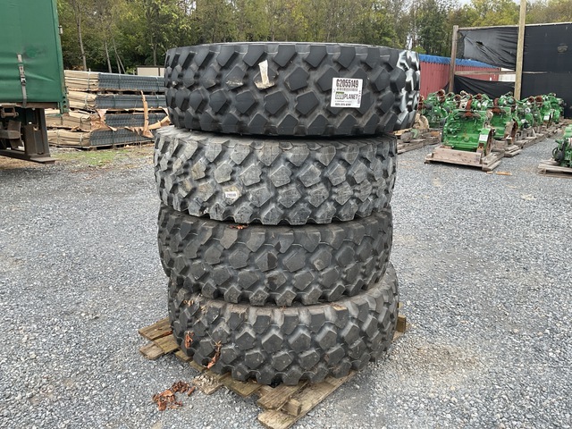 (4) Michelin 14.00R20 Tires w/Wheels