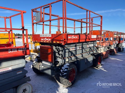 2004 Skyjack SJ7127 RT Dual Fuel Scissor Lift