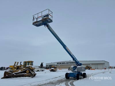2001 Genie S-60 4WD Dual Fuel Telescopic Boom Lift