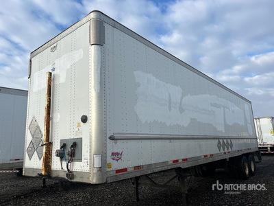 2013 Wabash DVCVHSA 40 ft x 102 in T/A Van Trailer
