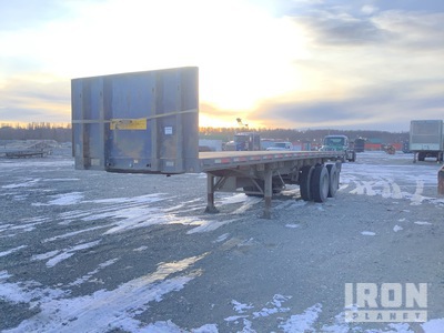 2016 Clark 32'x96" T/A Flatbed Trailer