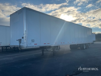 2007 Wabash DVCVHPC 53 ft x 102 in T/A Van Trailer