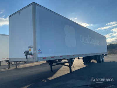 2009 Utility VS2DX 53 ft T/A Van Trailer