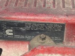Engine with Emission Label