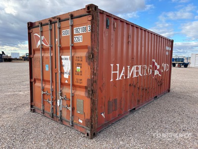 20 ft Standard Contenedor de almacenamiento