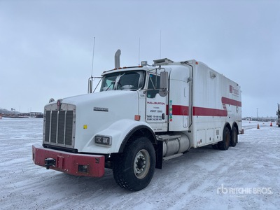 2009 Kenworth T800 6x4 Sleeper Wireline Logging Truck
