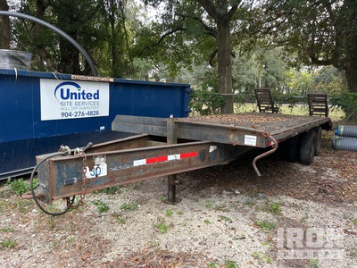 1999 Irondog 24 ft T/A Equipment Trailer