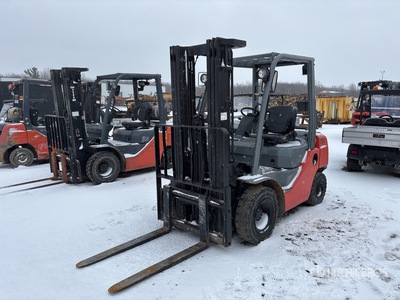 2012 Toyota 8FGU25 4800 lb Cushion Tire Forklift