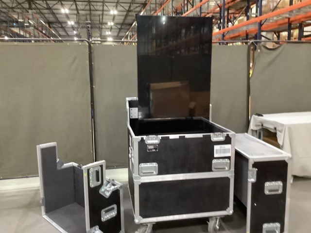 Television Monitor w/Storage Case